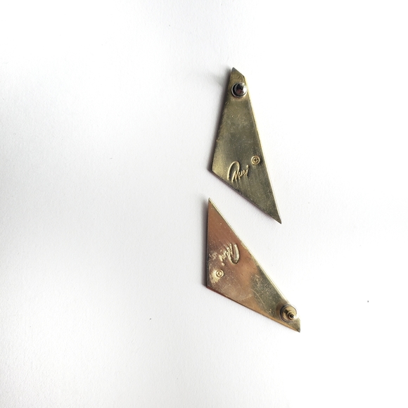 Nusi Vintage Pink Earrings - Picture 3 of 3